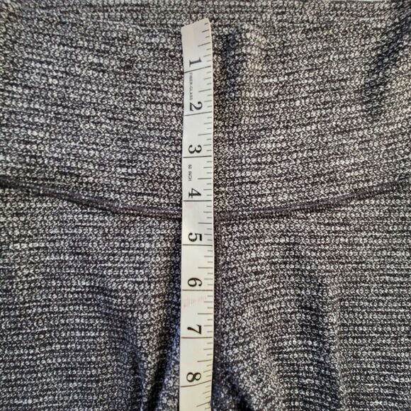 Lululemon Athletica 2 Wunder Under Hi-Rise Tight 25" Luon Variegated Knit Black - Picture 7 of 14